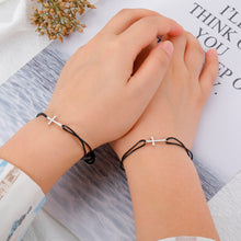 Load image into Gallery viewer, Christmas Stocking Stuffer Gifts for Women Men Couple Gifts for Him Her Matching Bracelet for Best Friends Daughter Mom Sister Birthday Valentine&#39;s Day Gifts for Boyfriend Girlfriend Wife Husband 2PCS
