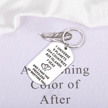 Load image into Gallery viewer, Couple Gifts Keychain for Boyfriend Husband Birthday Gifts for Him Her Anniversary Christmas Gifts for Husband Wife Birthday Ideas Bride Groom Couple Gifts Wedding Day Keepsake
