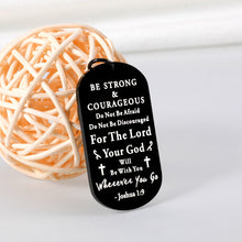 Load image into Gallery viewer, Inspirational Christian Gifts Cross Keychain for Women Men Religious Easter Gifts for Kids Adults Faith Bible Verse Accessories for Sunday School Prayer Reminder Gift Catholic Church Baptism Favors
