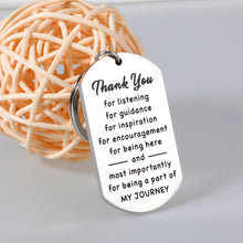 Load image into Gallery viewer, Boss Day Thank You Gifts for Men Women, Appreciation Keychain Gift for Employees, Farewell Going Away Leaving Gift for Coworkers, Leader Mentor Teacher Retirement Birthday Thanksgiving Gratitude Gift
