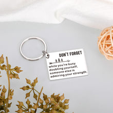 Load image into Gallery viewer, Inspirational Birthday Gifts for Women Men Best Friends Key Chain for Son Daughter Teacher Nurse Gifts for Coworker Leaving Employee Appreciation Stress Relief Cheer Up Gifts Stocking Stuffers
