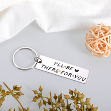 Load image into Gallery viewer, Friends TV Show Merchandise for Best Friend Thank You Gifts Keychain for Women Mens Stocking Stuffers Gifts for Christmas Birthday Friendship Presents for Coworkers Boss Two-sided Wedding Jewelry
