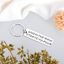 Load image into Gallery viewer, Friends TV Show Merchandise for Best Friend Thank You Gifts Keychain for Women Mens Stocking Stuffers Gifts for Christmas Birthday Friendship Presents for Coworkers Boss Two-sided Wedding Jewelry
