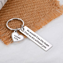 Load image into Gallery viewer, Appreciation Gifts for Coworkers Women Men Employees Coach Boss Farewell Going Away Gift Retirement Gifts for Team Player Work Bestie Company Gifts for Staff Office Teamwork Thank You Keychain
