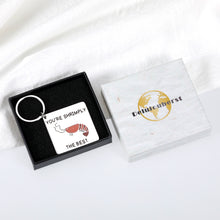Load image into Gallery viewer, Funny Valentines Day Gifts for Him Her Inspirational Gifts for Women Men Friend Bestie Birthday Christmas Gifts for Boyfriend from Girlfriend Son Daughter Coworker Employee Appreciation Gift Keychain
