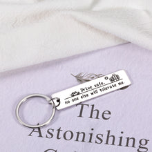 Load image into Gallery viewer, Kids Valentines Day Gifts for Him Her New Driver Gifts for Boyfriend from Girlfriend Wife Drive Safe Keychain for Boyfriend Husband Son Daughter Best Friend Birthday Christmas Gifts for Women Men
