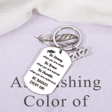 Load image into Gallery viewer, Inspirational Gifts for Women Men College Graduation Gifts for Him Her High School Senior Class of 2022 Keychain Law School Nursing Graduation Gifts
