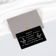 Load image into Gallery viewer, Coach Thank You Gifts for Women Men Friend Mentor Bosses Day Wallet Inset Card for Teacher Pastor Employee Appreciation Gifts for Coworkers Baseball Tball Softball Football Coach Appreciation Keepsake

