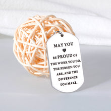 Load image into Gallery viewer, Coworker Leaving Going Away Gifts for Farewell New Job Promotion Retirement Gifts for Colleague Coworker Work Bestie Employee Appreciation Day Gifts Inpsirational Gift for Women Men Thank You Keychain
