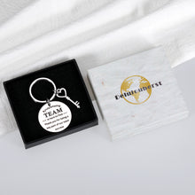 Load image into Gallery viewer, Coworker Colleague Keychain Gift Leaving Going Away Farewell Good Bye Retirement Thank You Appreciation Birthday Office Holiday Christmas Thanksgiving Inspirational Gift for Women Men Female Male Boss
