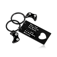 Load image into Gallery viewer, Funny Gamer Gifts for Men Boyfriend Birthday Gifts from Girlfriend Matching Keychains for Couple Gifts for Gamer Boyfriend Girl Son Friend Video Game Lover Valentines Day Anniversary Gaming Accessory
