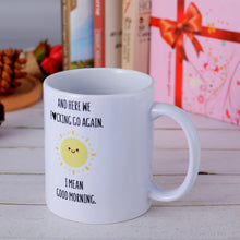 Load image into Gallery viewer, Christmas Gifts for Women Men Funny Coffee Mug for Her Him Coffee Lover Birthday Gift for Mom Dad Stocking Stuffer for Wife Husband Valentines Day Gift for Boyfriend Girlfriend Tea Cup Gift for Friend
