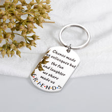 Load image into Gallery viewer, Coworkers Christmas Retirement Gifts for Women Mens Boss Day Keychain for Mentor Leader Birthday Thank you Employee Appreciation Gifts for Female Male Colleagues Best Friends Farewell Leaving Presents
