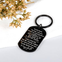 Load image into Gallery viewer, Boyfriend Man Gifts Keychain for Christmas Valentines Anniversary Birthday Gifts for Boyfriend Husband I Love You Gifts for Him Boyfriend Groom Gifts from Girlfriend Bride Wedding Anniversary Keepsake
