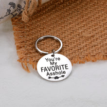 Load image into Gallery viewer, Funny Valentines Day Gifts for Him Her Women Men Naughty Anniversary Birthday Christmas Gifts for Boyfriend from Girlfriend Best Friend Bestie Gift for Women Dirty Anniversary Valentine Keychain
