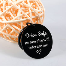 Load image into Gallery viewer, Drive Safe Keychains for Boyfriend Gifts from Girlfriend Cute Valentine&#39;s Christmas Gifts for Him Her Husband Birthday Presents from Wife Fiance Couple Gifts New Driver Gifts for Son Friend Women Men

