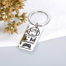 Load image into Gallery viewer, Do Not Disturb I&#39;m Gaming Gifts Keychain for Christmas Birthday Gifts for Men Son Teen Boy Friend Funny Gamer Gifts for Kids Husband Dad Father Brother Game Lover Boyfriend Video Game Party Favors
