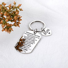 Load image into Gallery viewer, Christmas Stocking Stuffers for Teen Boys Gifts, Inspirational Keychain for Son, Valentine&#39;s Day Gifts for Son from Mom, Birthday Gifts for Son in Law Adults, Graduation Gifts for Stepson Son from Dad
