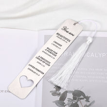 Load image into Gallery viewer, Brand Checker Christian Bookmarks Gifts for Women Teenage Girls Birthday Christmas Gifts for Kids Teens Stocking Stuffer for Sister Friends Employee Appreciation Gifts for Coworkers Religious Bible Verse Book Marks
