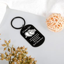 Load image into Gallery viewer, I Choose You Gifts Keychain for Boyfriend Husband Birthday Gifts for Girlfriend Wife Christmas Stocking Stuffers Groom Fiance Gifts for Him Her Anniversary Wedding Gifts for Couples Jewelry Two-Sided

