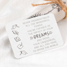 Load image into Gallery viewer, Teenager Girls Boys Wallet Card Gifts for Christmas Stocking Stuffers for Teens Son Daughter Graduation Gifts for Him Her Graduates Nursing High School Student Gifts from Teacher 2022 New Year Gift
