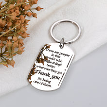 Load image into Gallery viewer, Boss Day Thank You Keychain Gifts for Women Men, Appreciation Gift for Coworker Employee, Farewell Going Away Leaving Gift for Boss Friend Retirement Birthday Thanksgiving Christmas Gift for Him Her
