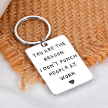 Load image into Gallery viewer, Coworker Leaving Gift for Women Men Keychain, Appreciation Gift for Employee Office Staff, Farewell Going Away Gift for Boss Male Female Manager,Retirement Birthday Christmas Gift for Colleague Friend
