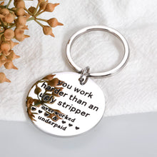 Load image into Gallery viewer, Funny Coworker Keychain Gift for Women Men Employee Appreciation Office Thank You Gift for Colleagues Boss Friends Leaving Farewell Retirement GoodBye Inspirational Gifts for Him Her
