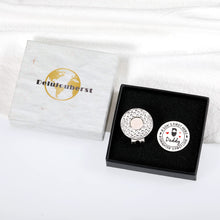 Load image into Gallery viewer, Dad Gifts from Daughter Son Golf Ball Marker for Men Him Dad Gift for New Dad to Be Stepdad Wedding Gifts for Dad Fathers Day Valentines Christmas Present
