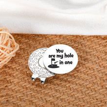 Load image into Gallery viewer, Christmas Stocking Stuffers for Men Valentine&#39;s Day Gifts for Him Golf Lover Gifts Golf Accessories for Men Golf Ball Marker for Husband Boyfriend Birthday Father‘s Day Golfer Magnetic Hat Clip
