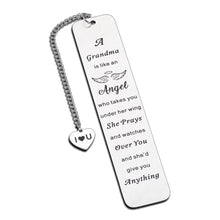 Load image into Gallery viewer, Christmas Gift for Grandma Birthday Gift for Grandmother from Grandaughter Grandson Mother&#39;s Day Bookmark Gifts for Grandma Nana Grammy Grandmother Gift from Teen Kid New Grandma Gift First Time 2023
