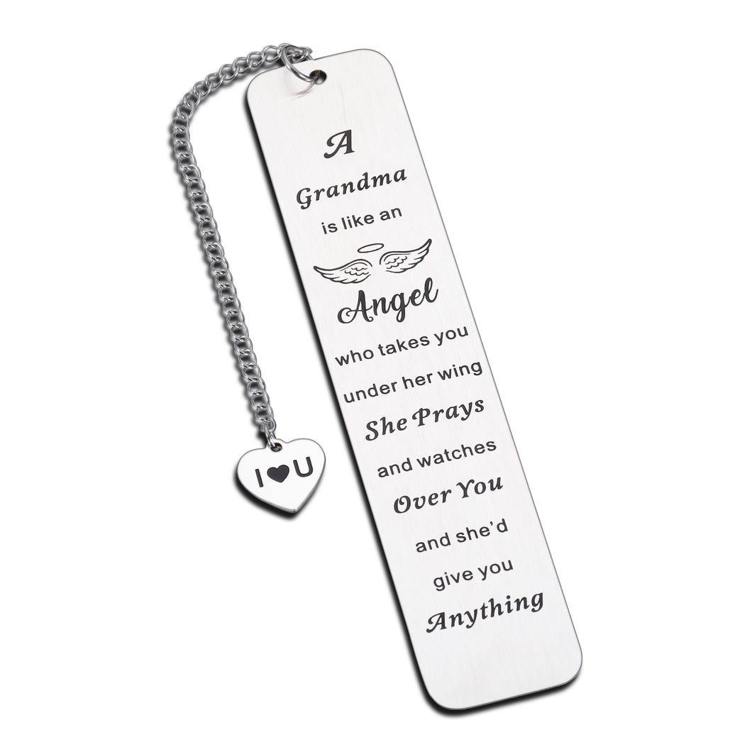 Christmas Gift for Grandma Birthday Gift for Grandmother from Grandaughter Grandson Mother's Day Bookmark Gifts for Grandma Nana Grammy Grandmother Gift from Teen Kid New Grandma Gift First Time 2023