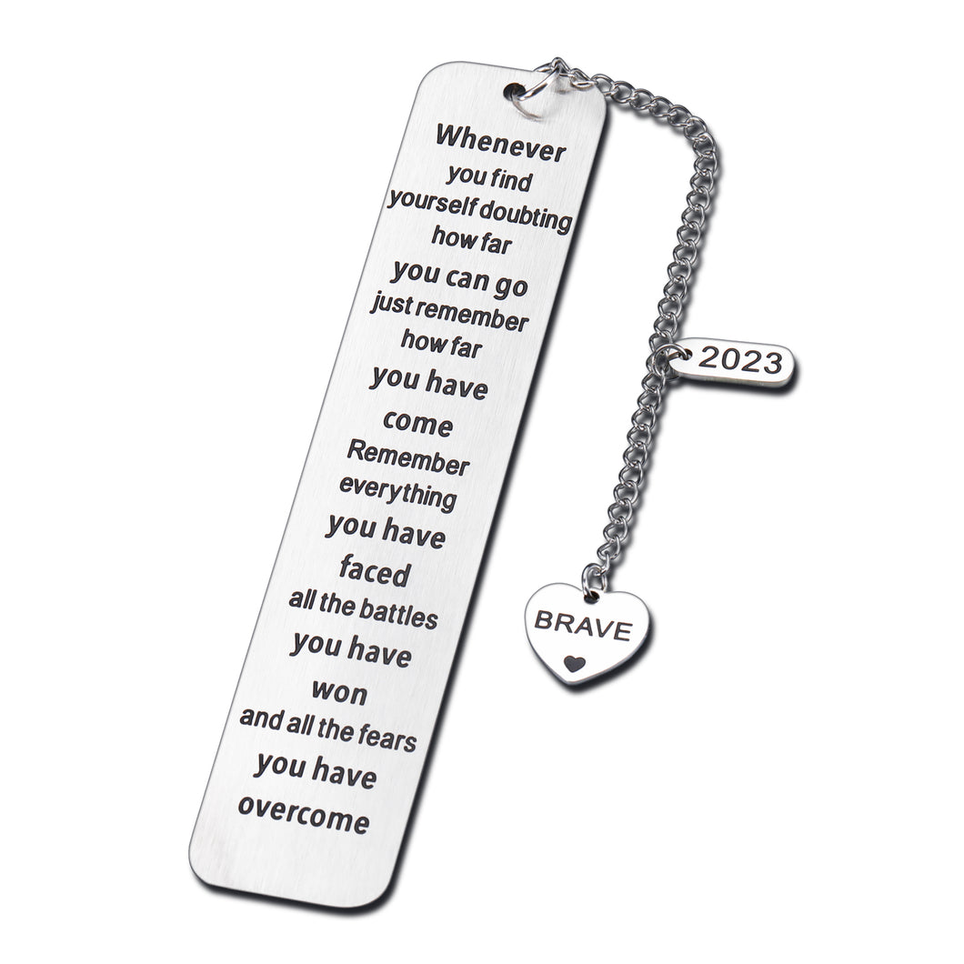 2023 Graduation Gifts for Her Him Christmas Stocking Stuffer Inspirational Bookmark Gifts for Women Men Senior Grad Gift High School College Nurse Student Birthday Gift for Teen Boy Girl Son Daughter