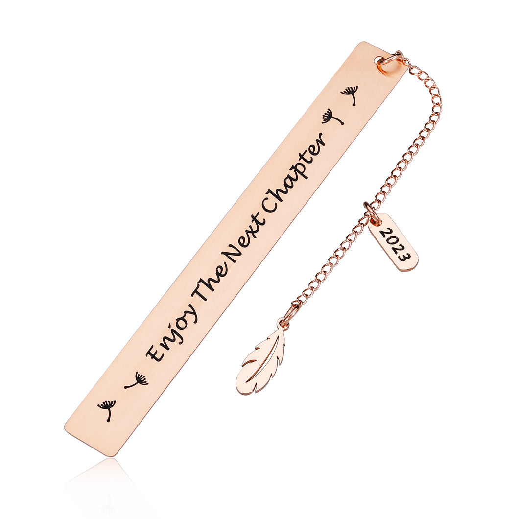 Inspirational Bookmark Gifts for Women Men Graduation Gifts for Her Him Senior Grad Gifts 2023 High School College Nurse Student Bookmark for Boy Girl Retirement Anniversary Gifts for Coworker Friends Brand: Delujouberst