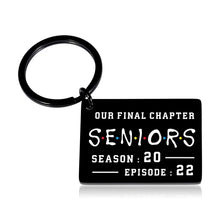 Load image into Gallery viewer, Friends TV Show Gifts for Graduation Keychain - Senior 2022 Graduation Gifts, College Graduation Gifts for Him Her, Grad Gifts for Friends Fans, Class of 2022 Graduation Friends TV Show Merchandise
