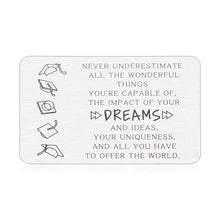 Load image into Gallery viewer, Teenager Girls Boys Wallet Card Gifts for Christmas Stocking Stuffers for Teens Son Daughter Graduation Gifts for Him Her Graduates Nursing High School Student Gifts from Teacher 2022 New Year Gift
