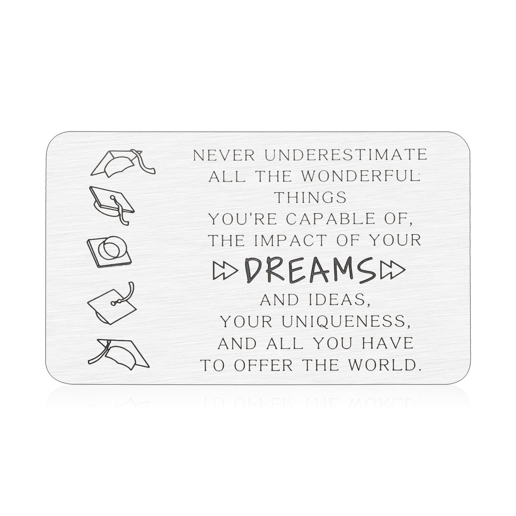 Teenager Girls Boys Wallet Card Gifts for Christmas Stocking Stuffers for Teens Son Daughter Graduation Gifts for Him Her Graduates Nursing High School Student Gifts from Teacher 2022 New Year Gift