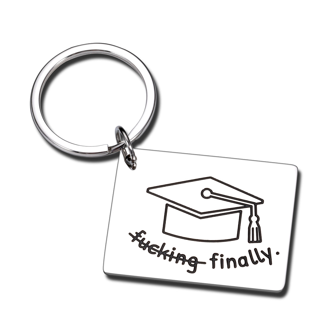 Funny Graduation Gifts for Him Her High School College Student Class of 2022 Graduation Gifts for Graduates Medical School Nurse Student Master Degree PhD Graduation Announcements 2022 Senior Keychain