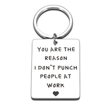 Load image into Gallery viewer, Coworker Leaving Gift for Women Men Keychain, Appreciation Gift for Employee Office Staff, Farewell Going Away Gift for Boss Male Female Manager,Retirement Birthday Christmas Gift for Colleague Friend

