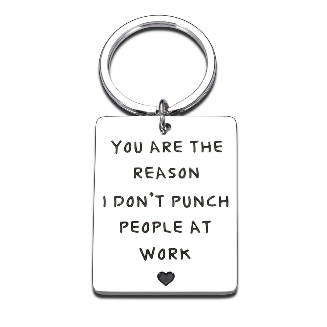 Coworker Leaving Gift for Women Men Keychain, Appreciation Gift for Employee Office Staff, Farewell Going Away Gift for Boss Male Female Manager,Retirement Birthday Christmas Gift for Colleague Friend