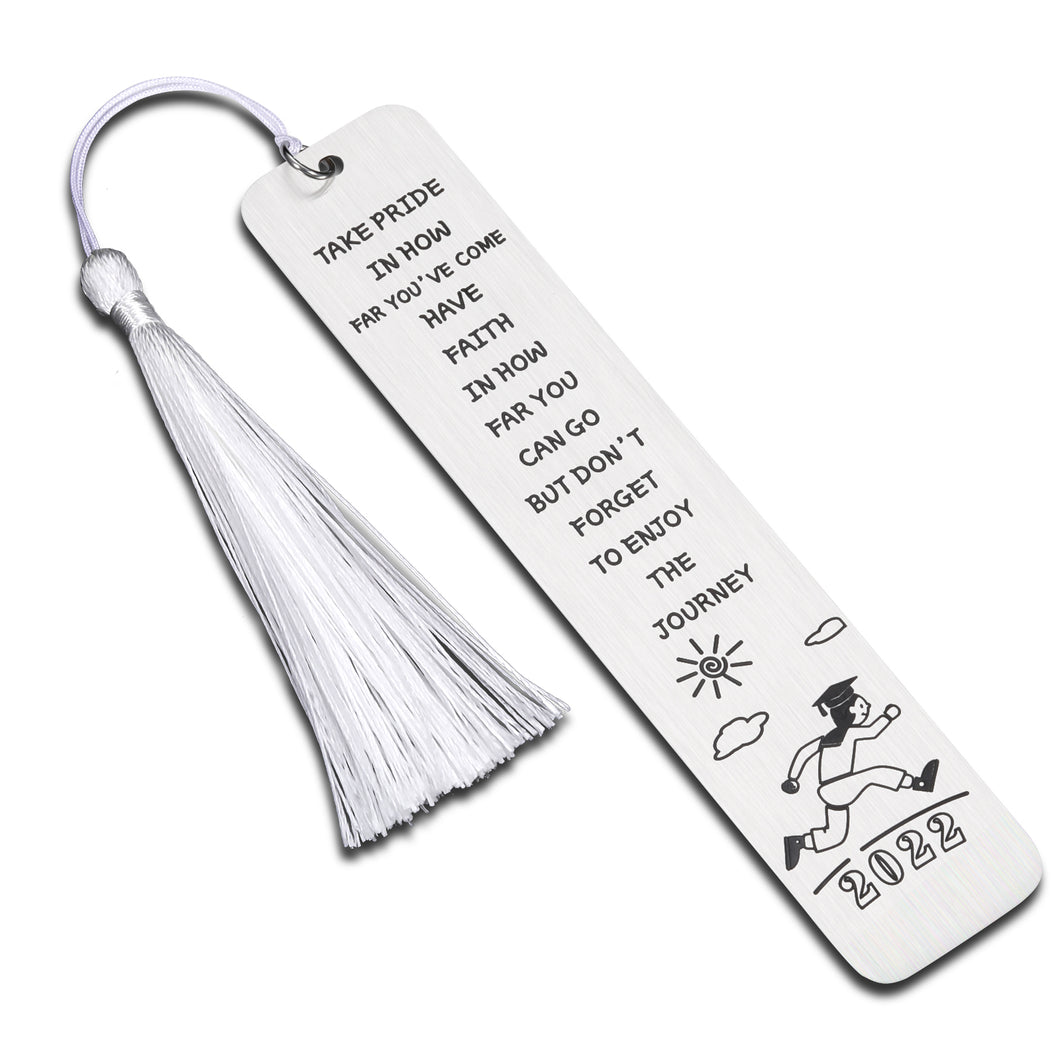 Class of 2022 Senior Graduation Gifts for Him Her College High School Graduation Gifts for Girls Boys Son Daughter Master Grade Gifts for School Nurse Student Senior Night Bookmark for Book Lover