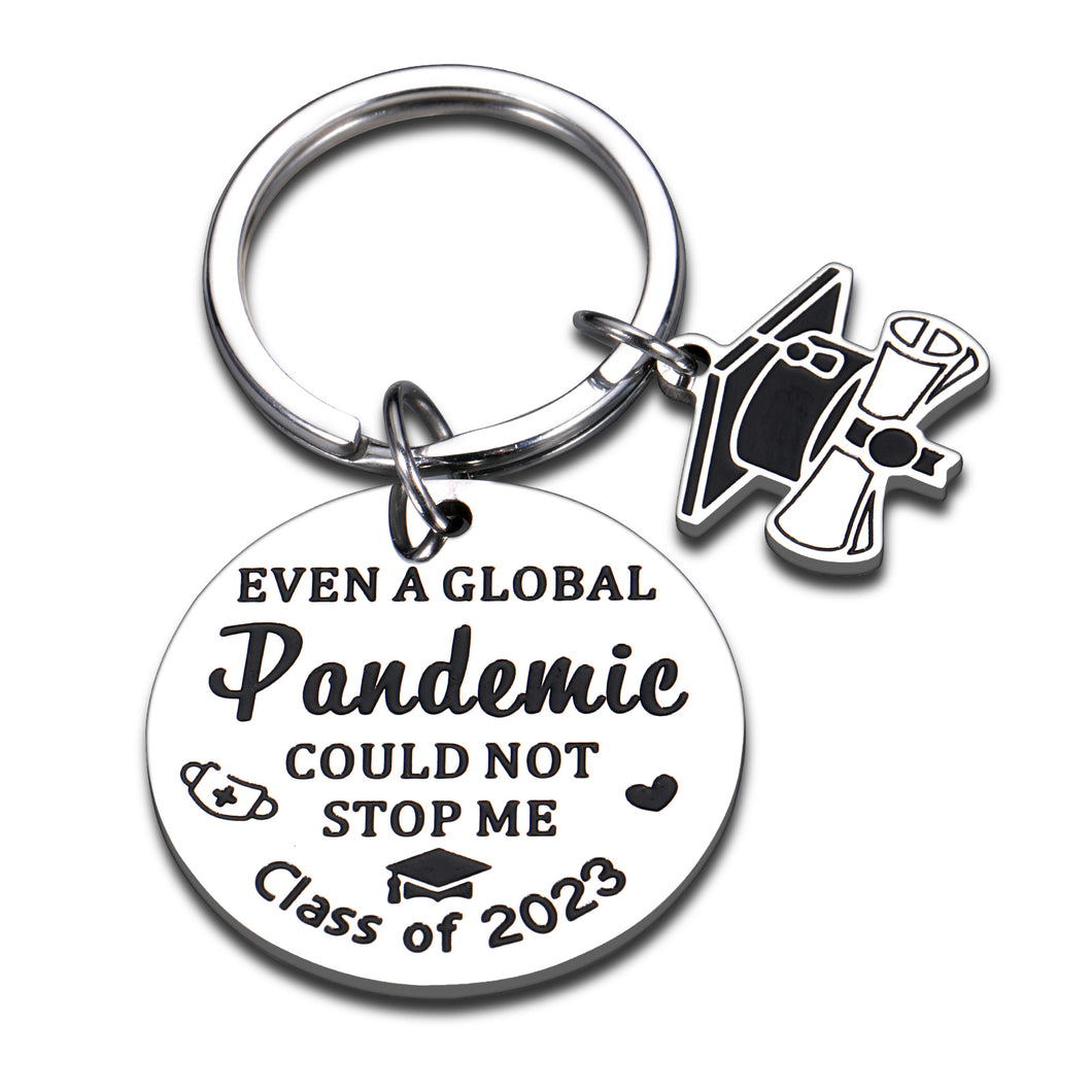 Christmas Stocking Stuffer Gifts for Teen Boys Girls Son Daughter Inspirational Keychain Graduation Gifts for Him Her 2023 Grad Ph.D. Master Degree Gifts for College Senior High School Nurse Students