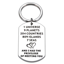 Load image into Gallery viewer, Couple Gifts Keychain for Boyfriend Husband Birthday Gifts for Him Her Anniversary Christmas Gifts for Husband Wife Birthday Ideas Bride Groom Couple Gifts Wedding Day Keepsake
