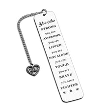 Load image into Gallery viewer, Inspirational Bookmarks for Women Men Book Lovers, Christmas Stocking Stuffers for Teen Girls Boys, Birthday Gifts for Son Daughter, Teacher Appreciation Gifts Thank You Graduation Gift for Her Him
