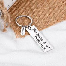 Load image into Gallery viewer, Coworker Teacher Employee Appreciation Gift Keychain for Bosses Day Thank You Retirement Gifts for Women Men Colleagues Coworker Nurse Coach Christmas Stocking Stuffers Graduation Presents
