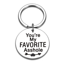Load image into Gallery viewer, Funny Valentines Day Gifts for Him Her Women Men Naughty Anniversary Birthday Christmas Gifts for Boyfriend from Girlfriend Best Friend Bestie Gift for Women Dirty Anniversary Valentine Keychain
