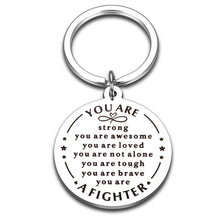 Load image into Gallery viewer, Get Well Soon Gifts for Women Men After Surgery Breast Cancer Survivor Gifts Keychain for Birthday Christmas Gifts for Friends Coworker Leaving Stocking Stuffers You are Awesome Appreciation Gifts
