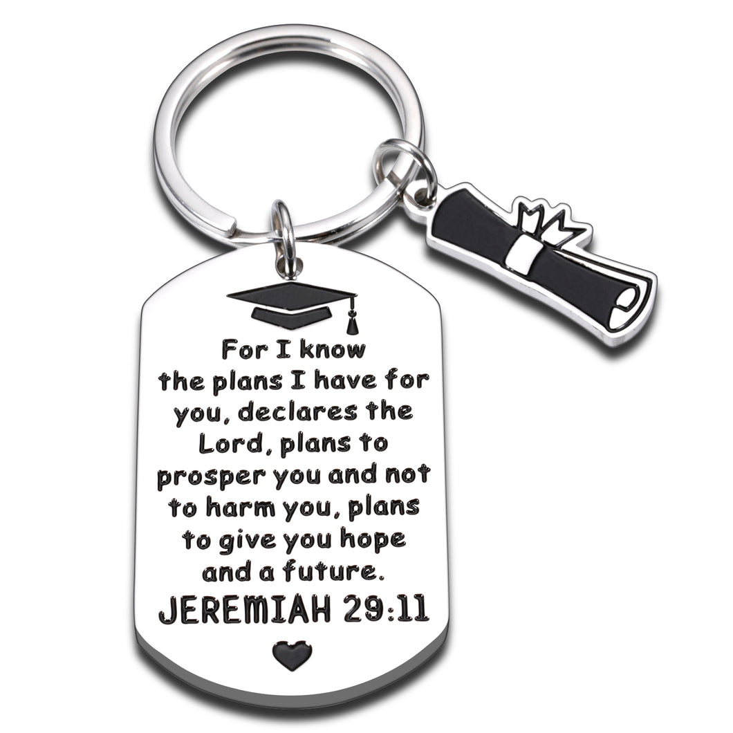 College Graduation Gifts for Her Him 2022, Inspirational Grad Gifts Keychain for Women Men, High School 8th Grade Graduation Gift for Girl Boy Son Daughter Friend, Class of 2022 Graduation Party Favor