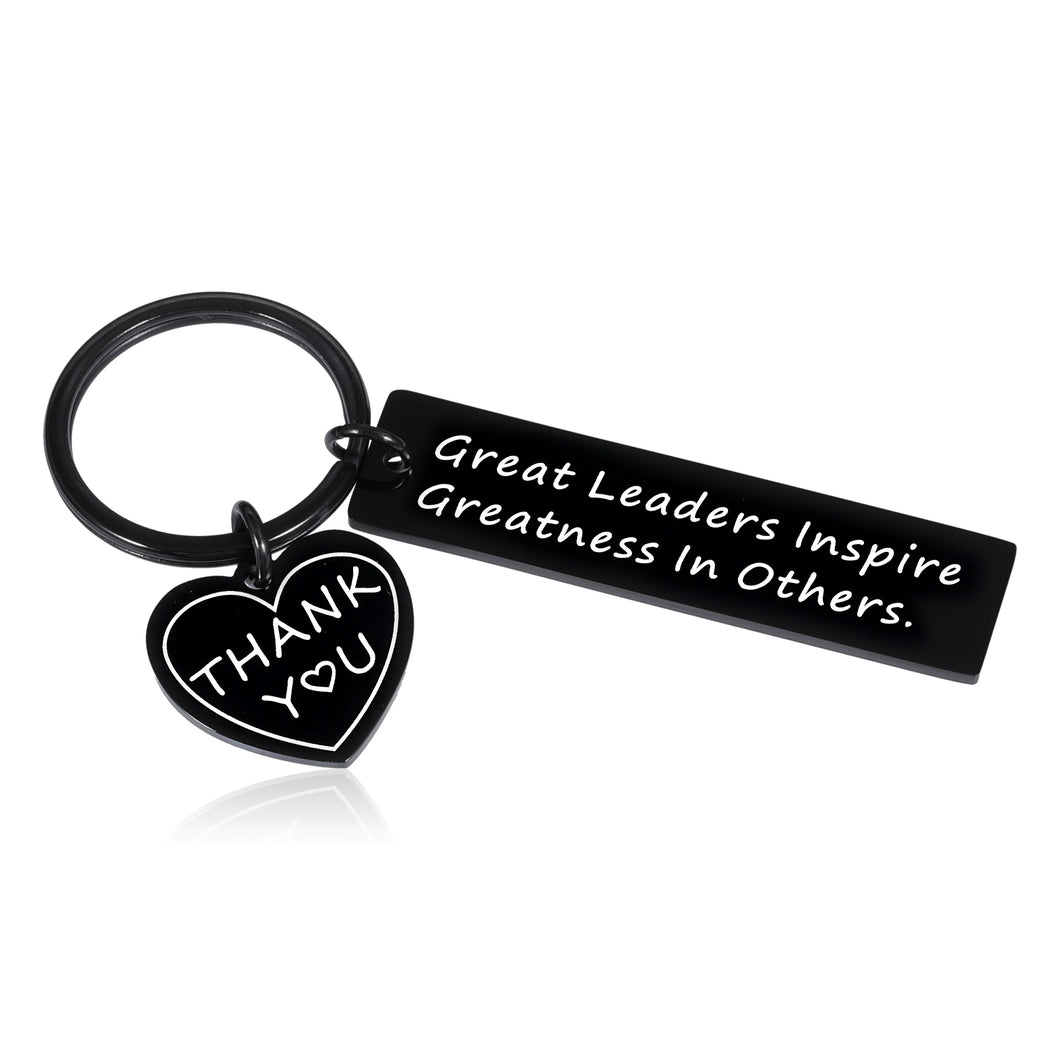 Boss Day Gifts Keychain for Female Male Boss Leader Employers Thank You Appreciation Gifts for Boss Retirement Farewell Birthday Gifts for Women Men Boss Lady from Coworkers Colleagues