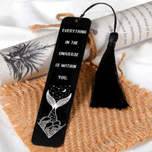 Load image into Gallery viewer, Space Fan Bookmarks Book Lover Gifts for Women Men Birthday Christmas Gifts for Book Reader Bookworms Space Stary Night Bookmark Unique Book Mark for Boys Girls Students
